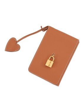 Hermes Note Cover Carnet Secret Gold Swift Animapolis